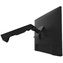 Dell Adjustable Monitor Arm - Ergonomic Black Mounting Solution for Enhanced Comfort