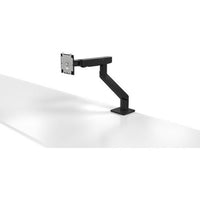 Dell Adjustable Monitor Arm - Ergonomic Black Mounting Solution for Enhanced Comfort