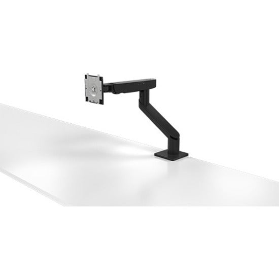Dell Adjustable Monitor Arm - Ergonomic Black Mounting Solution for Enhanced Comfort