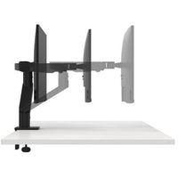 Dell Adjustable Monitor Arm - Ergonomic Black Mounting Solution for Enhanced Comfort