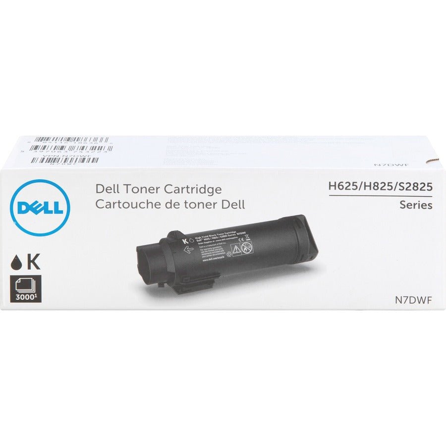 Dell Black High Yield Toner Cartridge - 3K Page Yield for H625cdw, H825cdw & S2825cdn