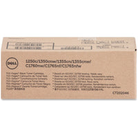 Dell Black Toner Cartridge, 700 Page Yield, Sharp Text for 1250c, 1350cnw, 1355cn Series Default Title