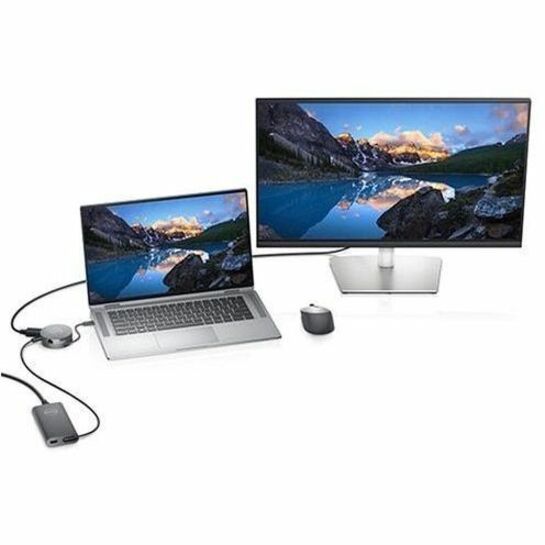 Dell DA310 7-In-1 USB-C Multiport Adapter | 2 USB-A, 1 USB-C, HDMI, DisplayPort, VGA, RJ-45 | 4K 60Hz