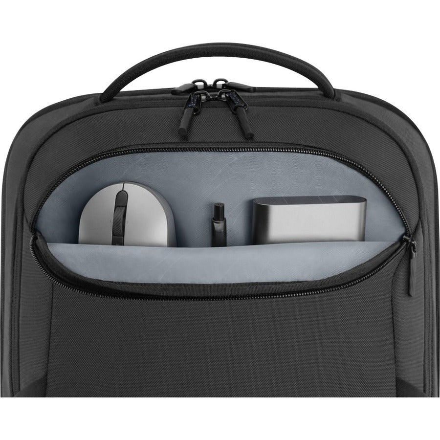 Dell EcoLoop Pro 17" Notebook Backpack - Black, Durable 840D Fabric, Stylish & Functional Design