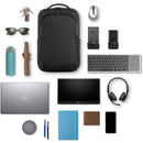 Dell EcoLoop Pro 17" Notebook Backpack - Black, Durable 840D Fabric, Stylish & Functional Design