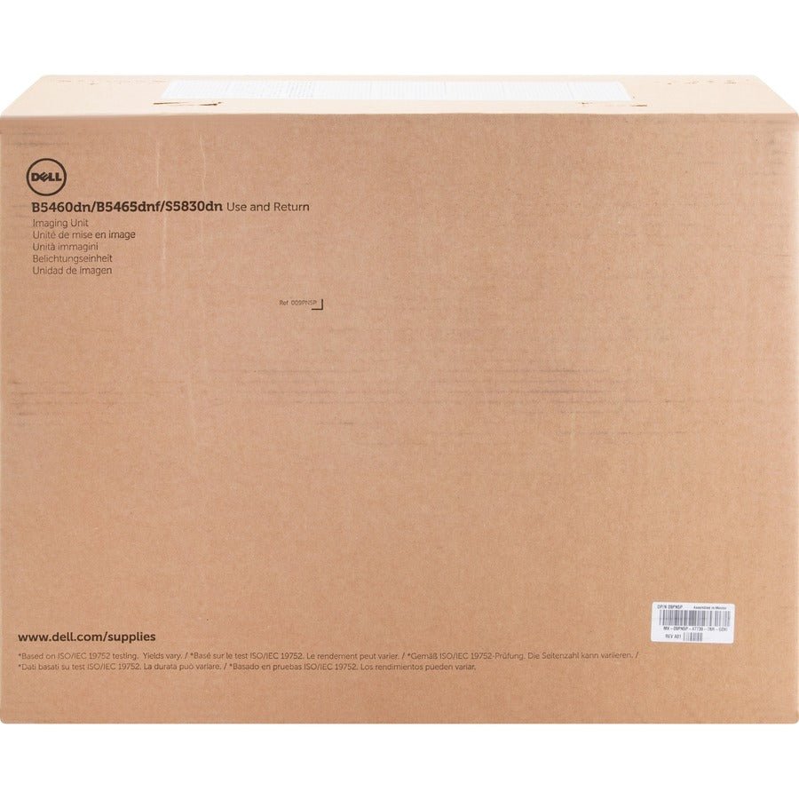Dell Imaging Drum 5460dn and B5465dnf - 100K Page Yield, High-Quality Black Printing