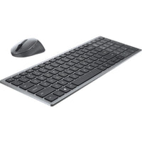 Dell KM7120W Wireless Keyboard and Mouse Set - Sleek Design, 1600 DPI Optical Precision, White Finish - Store 42