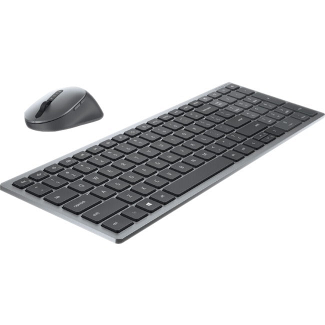 Dell KM7120W Wireless Keyboard and Mouse Set - Sleek Design, 1600 DPI Optical Precision, White Finish