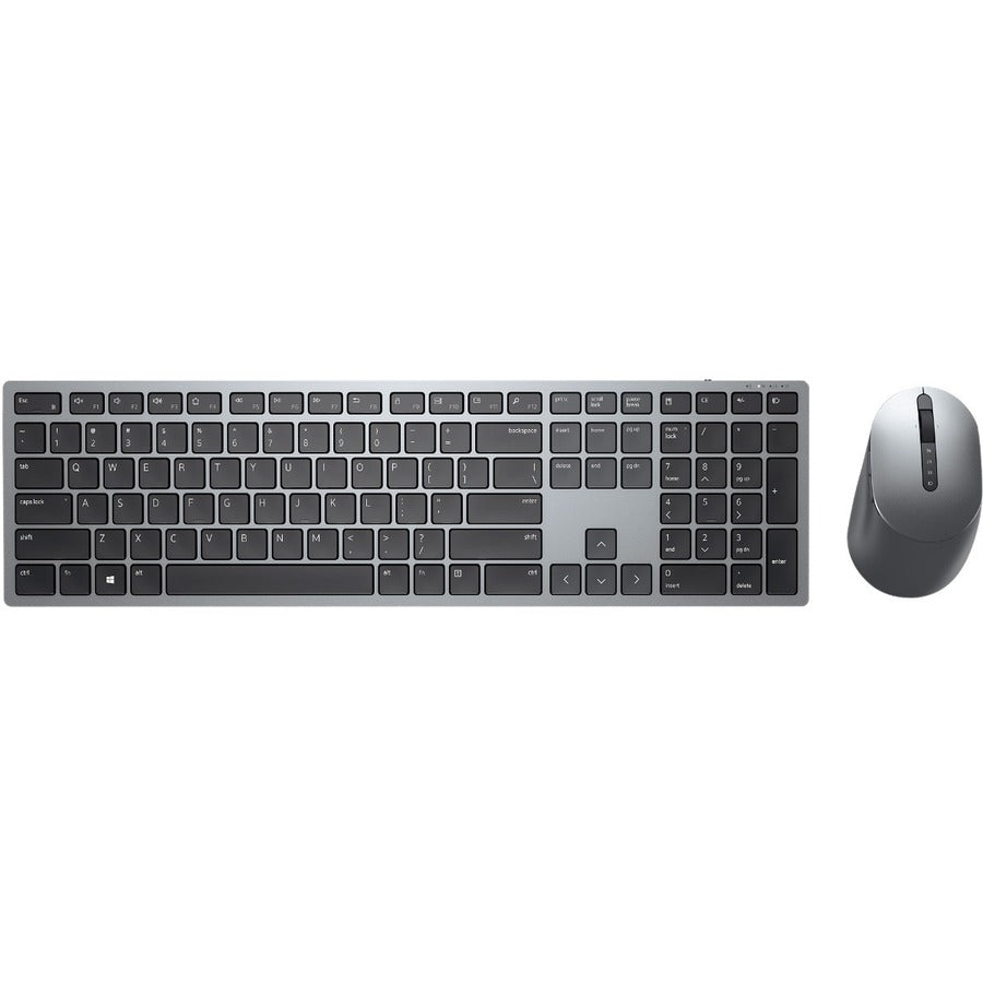 Dell KM7321W Wireless Keyboard And Mouse Combo, Dual RF & Bluetooth 5.0, 3-Device Switching, Titan Gray