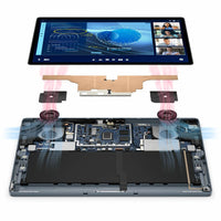 Dell Latitude 7350 13" Tablet, 3K Touch, Intel Core Ultra, 32GB RAM, 512GB SSD, 10+ Hours Battery