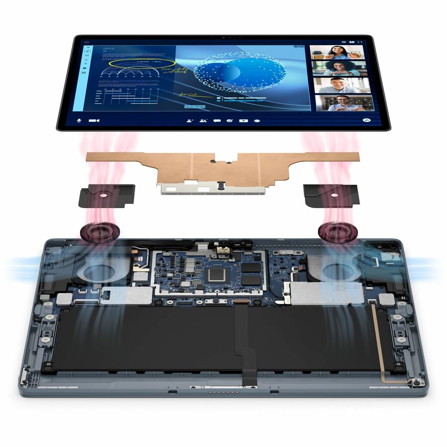 Dell Latitude 7350 13" Tablet, 3K Touch, Intel Core Ultra, 32GB RAM, 512GB SSD, 10+ Hours Battery