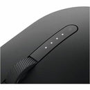 Dell MS3220 Black Laser Mouse - 3200 DPI, USB 2.0, Tilt Wheel, 5 Buttons, Reliable Performance