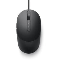 Dell MS3220 Black Laser Mouse - 3200 DPI, USB 2.0, Tilt Wheel, 5 Buttons, Reliable Performance