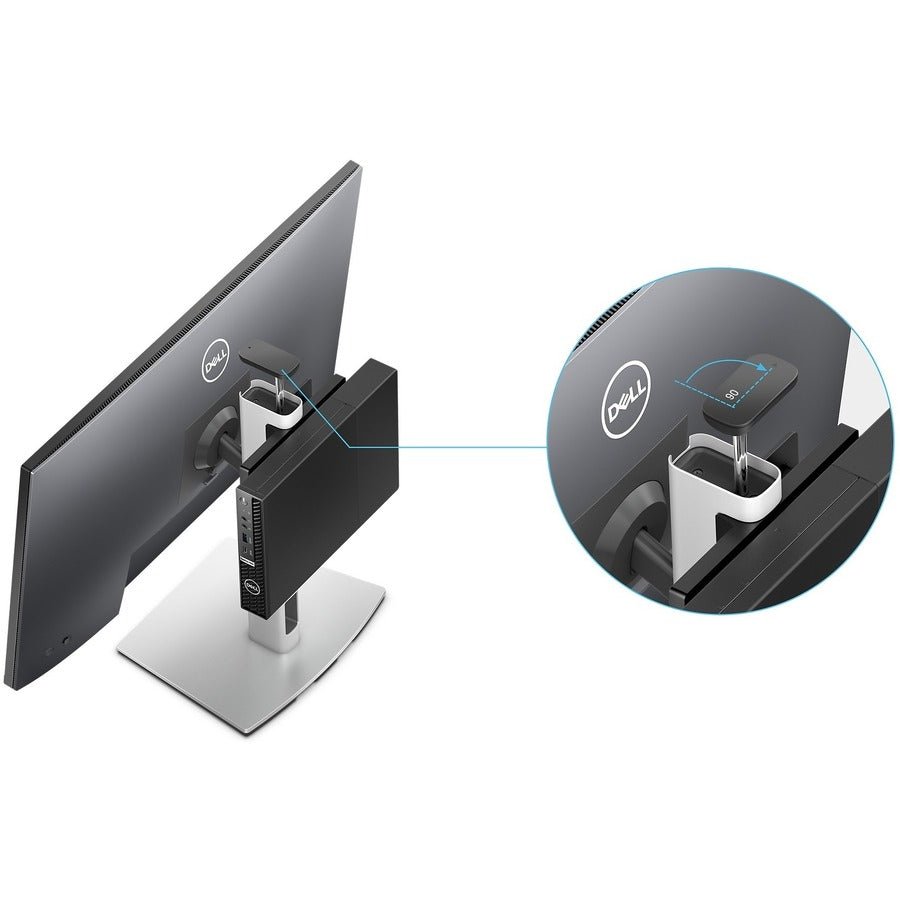 Dell OptiPlex AIO Stand MFS22 | VESA Mount | Elegant Black | Portable & Secure Design