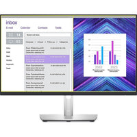 Dell P2423DEQHD 23.8" QHD Monitor | USB - C, HDMI, DisplayPort | Ergonomic, Eco - Friendly Design | 75Hz - Store 42