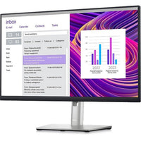 Dell P2423DEQHD 23.8" QHD Monitor | USB - C, HDMI, DisplayPort | Ergonomic, Eco - Friendly Design | 75Hz - Store 42