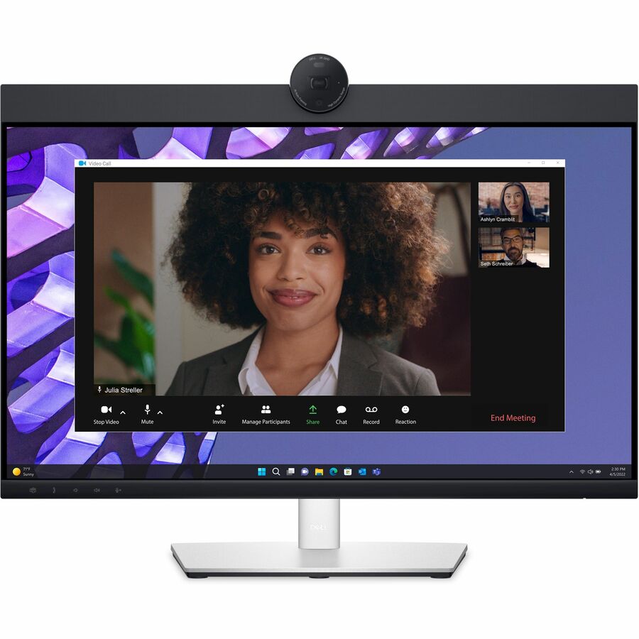 Dell P2424HEB 24-Inch FHD Cam Monitor with 2K QHD Webcam, USB-C, Dual Mics & Speakers