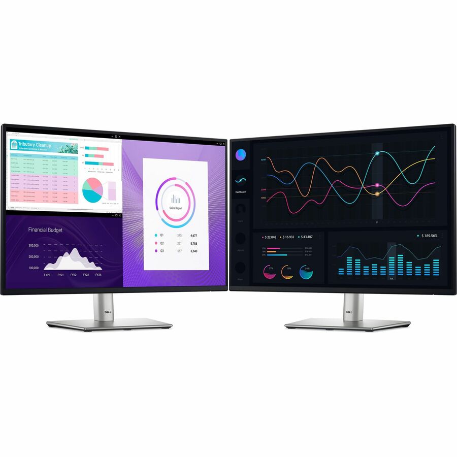 Dell P2425E 24 Inch WUXGA Monitor - 100Hz Refresh Rate, IPS, USB - C, Energy Star Certified - Store 42