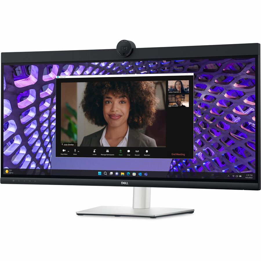 Dell P3424WEB 34-Inch Ultrawide Curved Monitor | UW-QHD 3440x1440 IPS | USB-C KVM | 21:9 Aspect Ratio Default Title