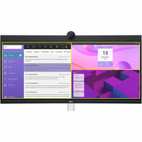 Dell P3424WEB 34-Inch Ultrawide Curved Monitor | UW-QHD 3440x1440 IPS | USB-C KVM | 21:9 Aspect Ratio