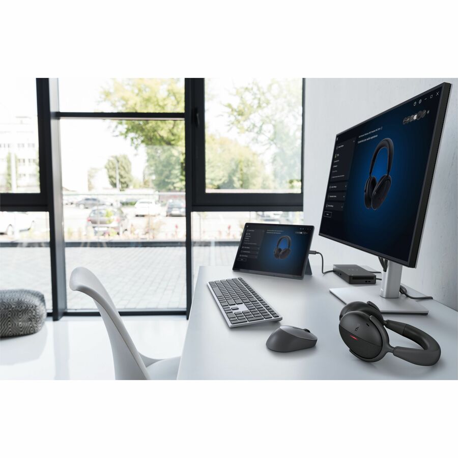 Dell Premier Wireless ANC Headset - USB C, Bluetooth, Microsoft Teams Certified, Over-Ear Comfort