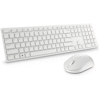 Dell Pro KM5221W Wireless Keyboard & Mouse Combo | 2.4GHz | Optical 4000 DPI | Elegant White Design - Store 42