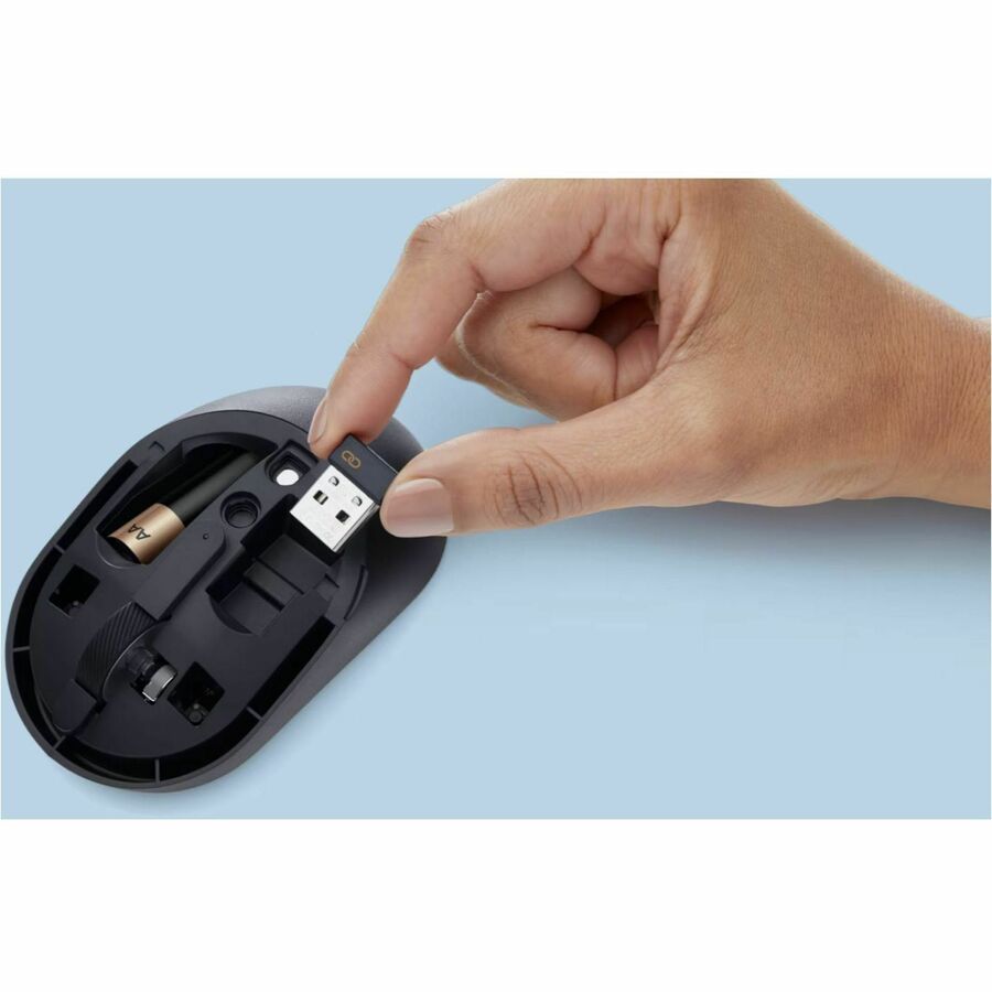 Dell Silent Mouse MS355 | Wireless Bluetooth & RF Connectivity | Ambidextrous Design | Adjustable DPI - Store 42