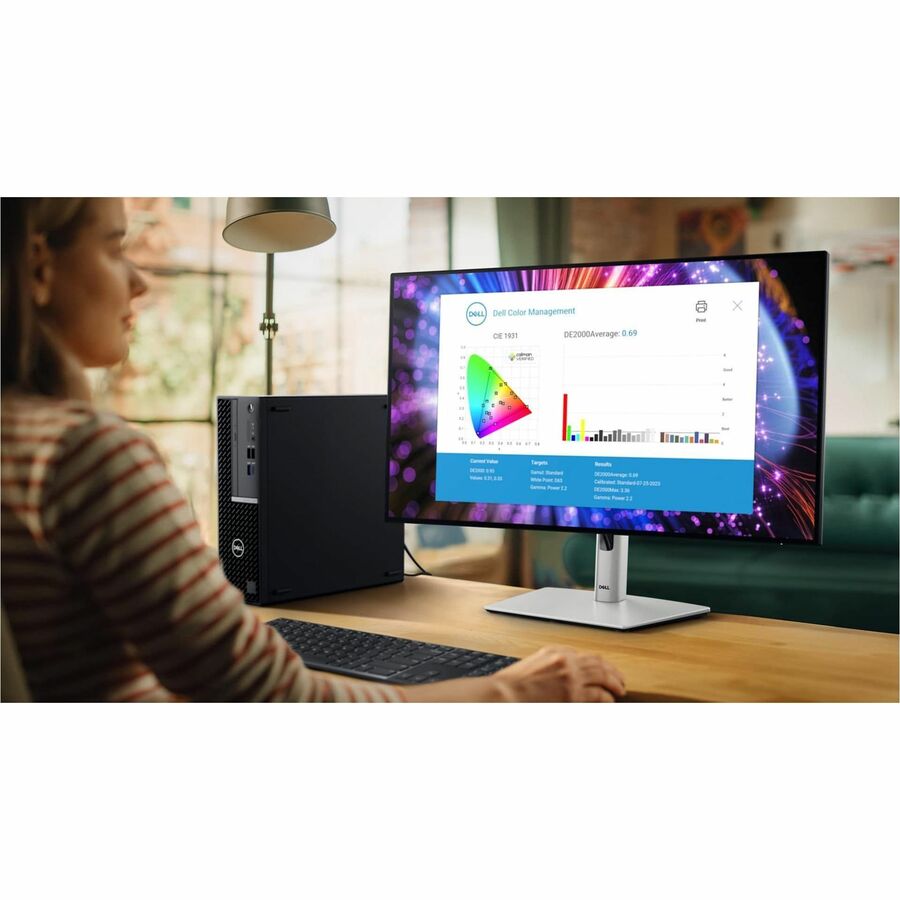 Dell UltraSharp U2724D 27 - Inch WQHD Monitor | 120Hz Refresh Rate, IPS Black, ComfortView Plus - Store 42