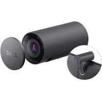 Dell WB5023 Webcam 2K QHD | 60 FPS USB 2.0 with AI Auto Framing & Noise Reduction Mic
