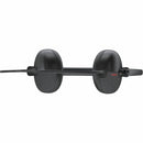 Dell WH3024 Wired Headset with AI Noise Cancellation & Boom Mic - Clear Voice & Comfort