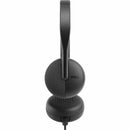 Dell WH3024 Wired Headset with AI Noise Cancellation & Boom Mic - Clear Voice & Comfort