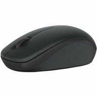 Dell WM126 Wireless Mouse - Ergonomic Black Design, 1-Year Battery Life, Multi-Device Compatibility