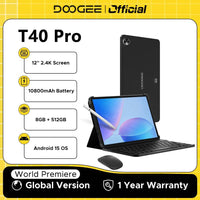 Doogee T40 Pro Tablet 12 Inch, 20GB RAM, 512GB Storage, 10800mAh Battery, Android 14