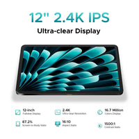 Doogee T40 Pro Tablet 12 Inch, 20GB RAM, 512GB Storage, 10800mAh Battery, Android 14