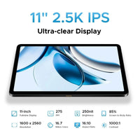 DOOGEE T40 Tablet 11 Inch 2.5K IPS Display, 8GB RAM, 512GB ROM, Helio G99 Processor
