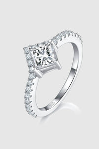 1 Carat Moissanite 925 Sterling Silver Double Layered Ring - Store 42
