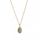 Natural Stone Pendant Necklace