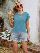Round Neck Short Sleeve T-Shirt