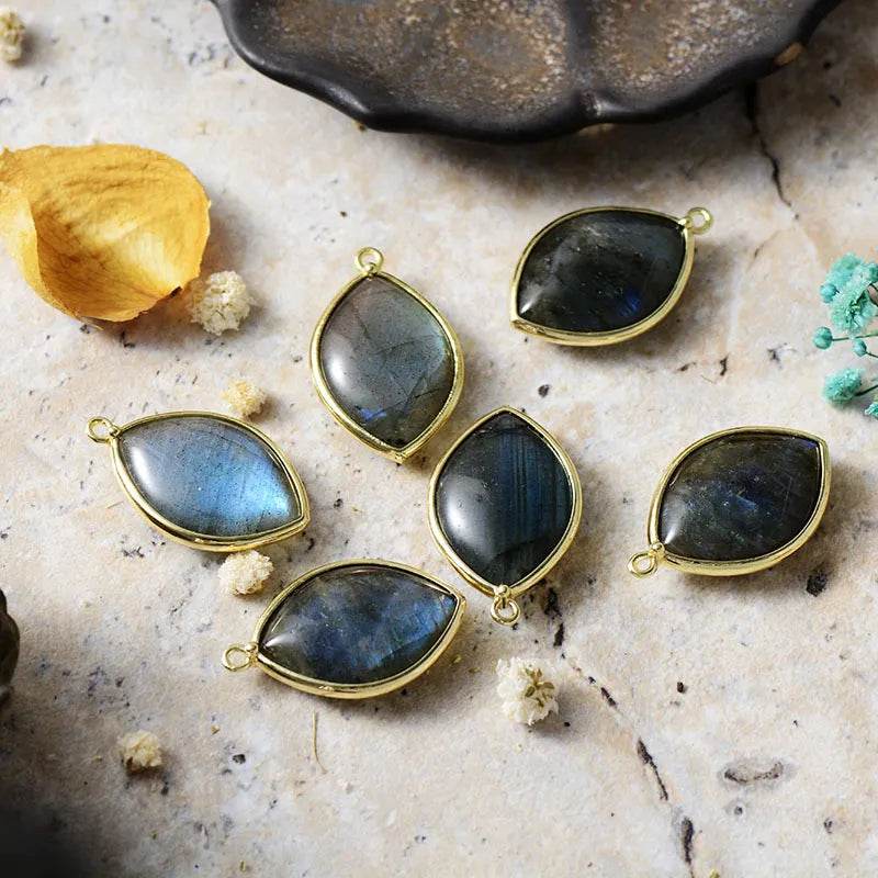 Elegant Copper Teardrop Earrings with Imperial Stone - Unique Artisan Jewelry - Store 42