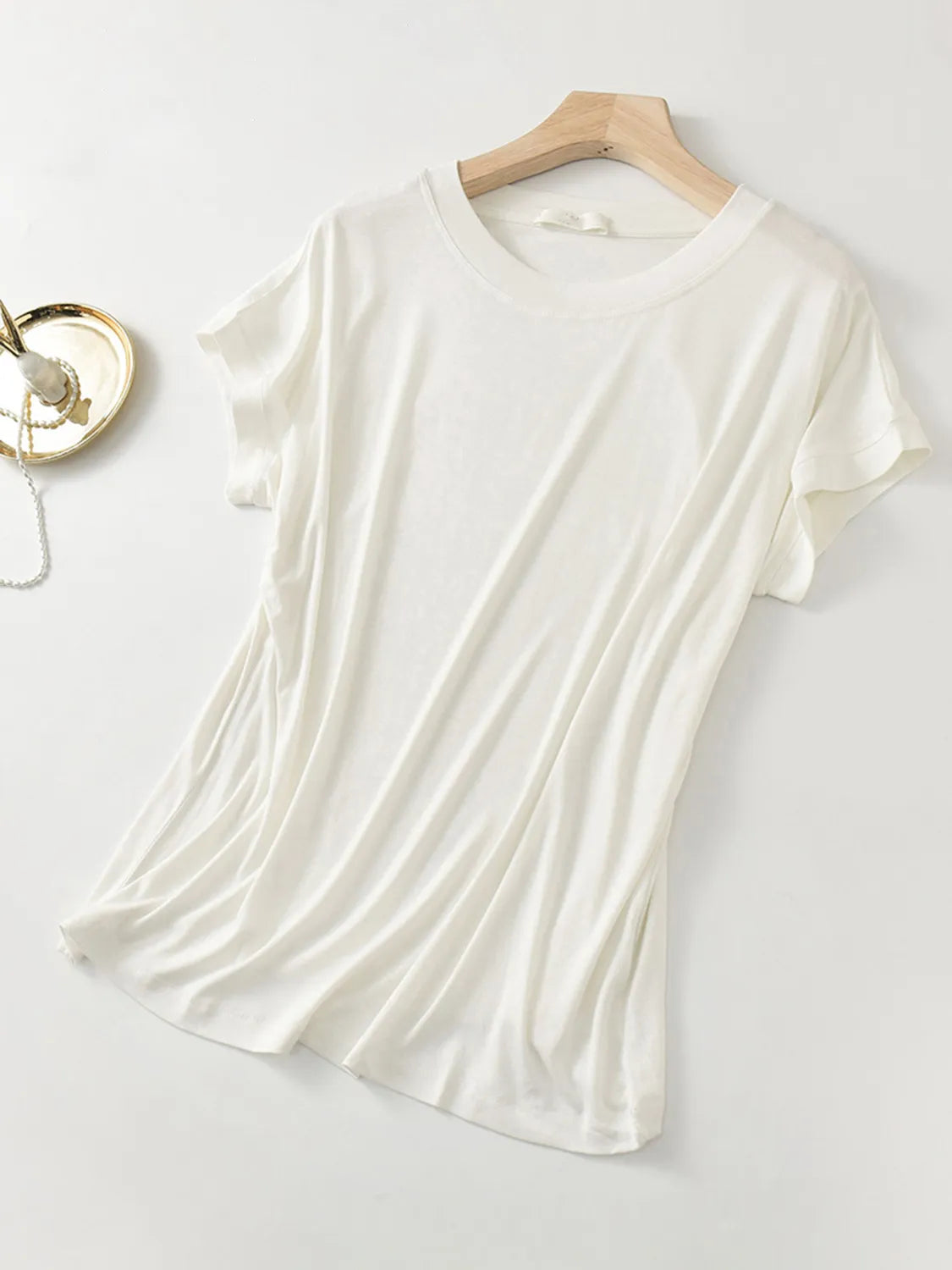 Round Neck Short Sleeve T-Shirt