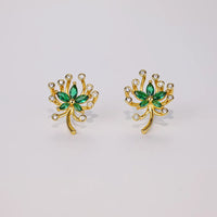 925 Sterling Silver Moissanite Stud Earrings