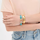 18K Gold-Plated Bead Rope Bracelet