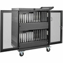 Eaton Tripp Lite 32-Outlet Locking Charging Cart with Mobility for Chromebooks & Laptops