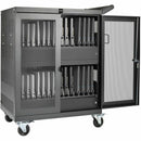 Eaton Tripp Lite 32-Outlet Locking Charging Cart with Mobility for Chromebooks & Laptops