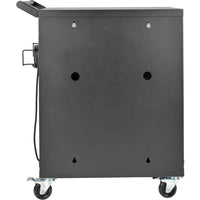 Eaton Tripp Lite 32-Outlet Locking Charging Cart with Mobility for Chromebooks & Laptops