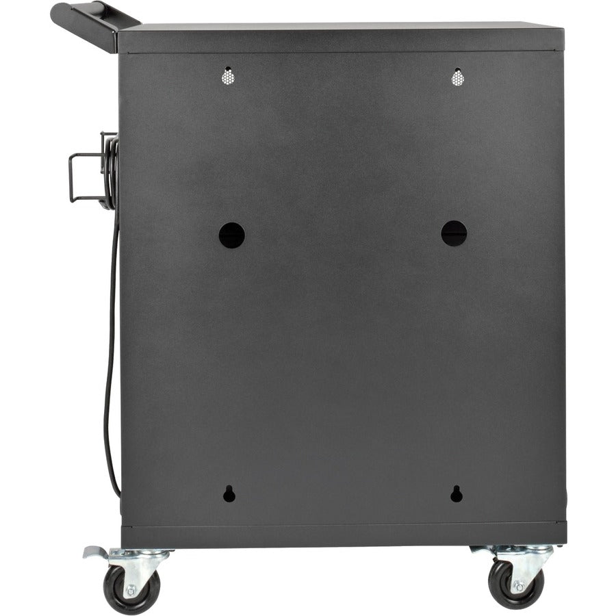 Eaton Tripp Lite 32-Outlet Locking Charging Cart with Mobility for Chromebooks & Laptops