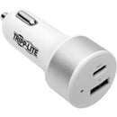 Eaton TrippLite Dual-Port USB Car Charger - Fast Charge USB Type C & A for Quick Mobile Power Default Title