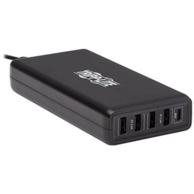 Eaton TrippLite PowerHub 5-Port USB Charging Station | Fast Charge 5 Devices | 110W Power