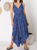 Full Size Leopard Print V-Neck Wide Leg Jumpsuit Plus Size - Store 42
