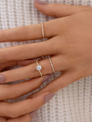 Elegant 925 Sterling Silver Ring with Inlaid Zircon – Luxury and Versatility for Every Occasion - Store 42